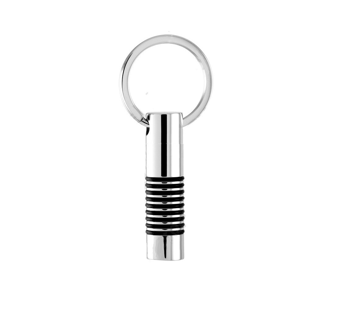 ashes jewellery stainless steel cylinder keyring memorial urn